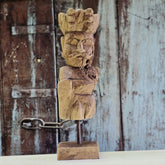 Indian Handcrafted Wooden Home Decor Showpiece 120